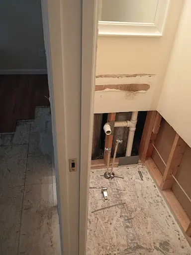 Restoration equipment on a Seattle job