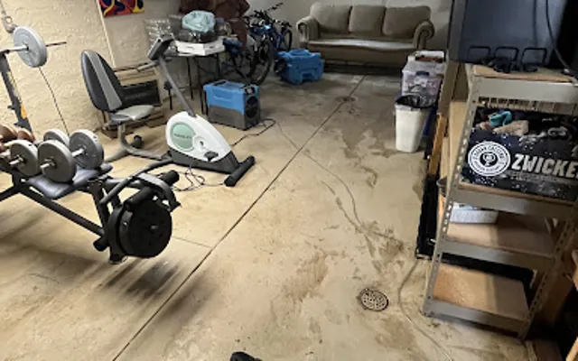Slab Leak Water Damage in a Seattle home