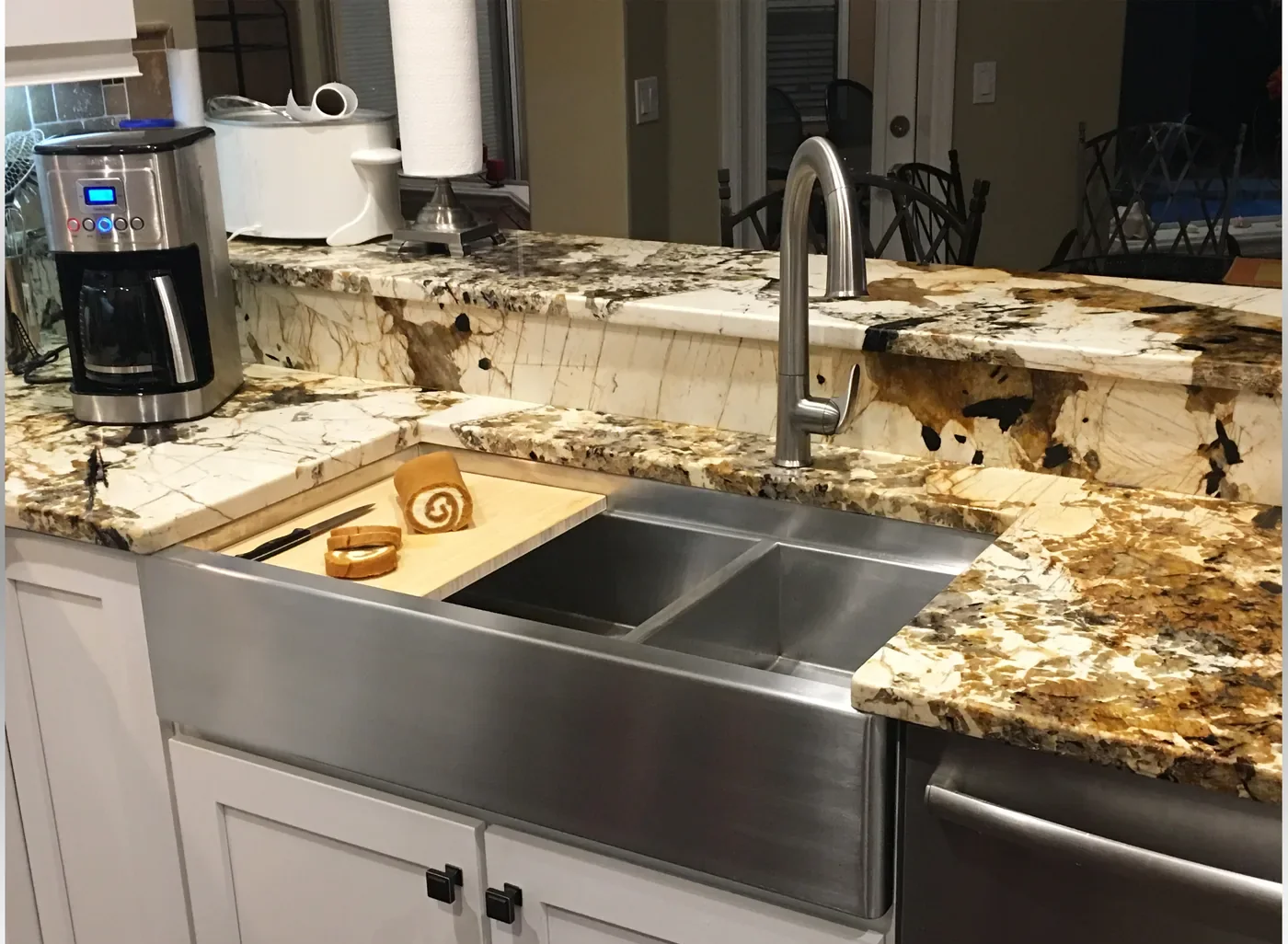 Kitchen Sink Overflow in a Seattle home
