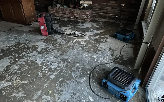 Storm Flood Cleanup in a Seattle home